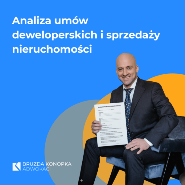 grafiki bruzda-konopka Analiza umów deweloperskich i sprzedaży nieruchomości